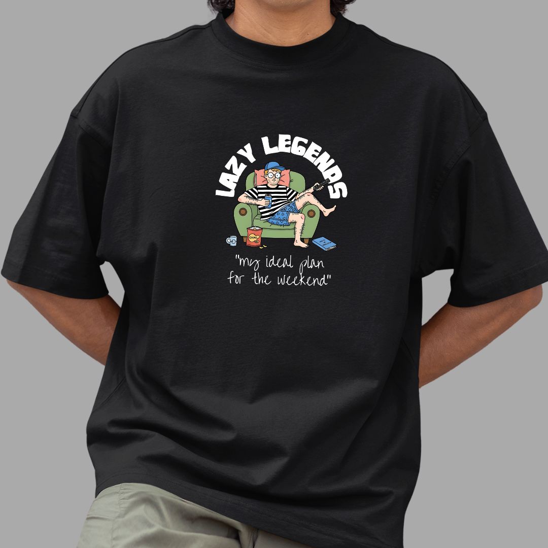 Lazy Legend Over-Sized Tshirt