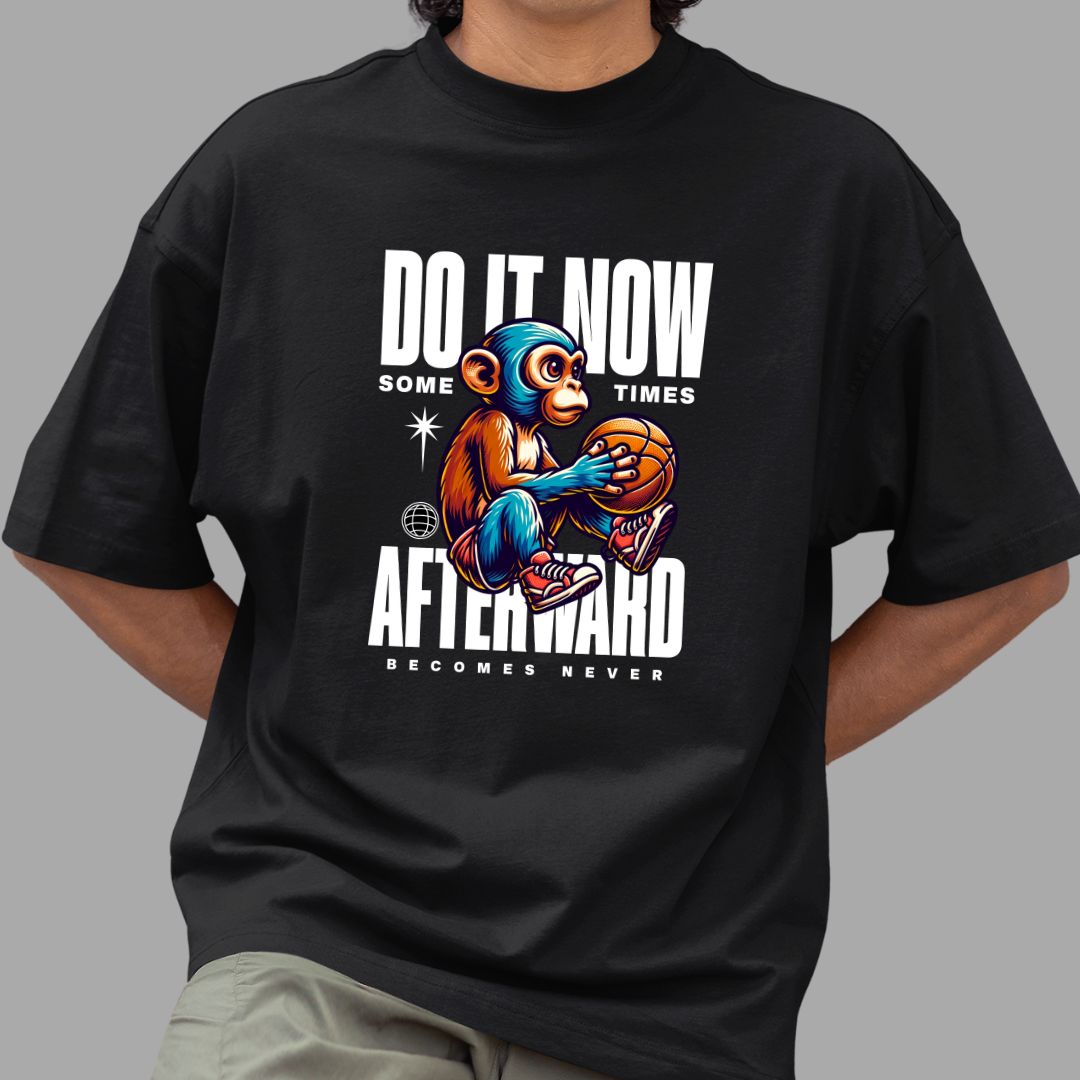 Do It Now Over-Sized T-shirt