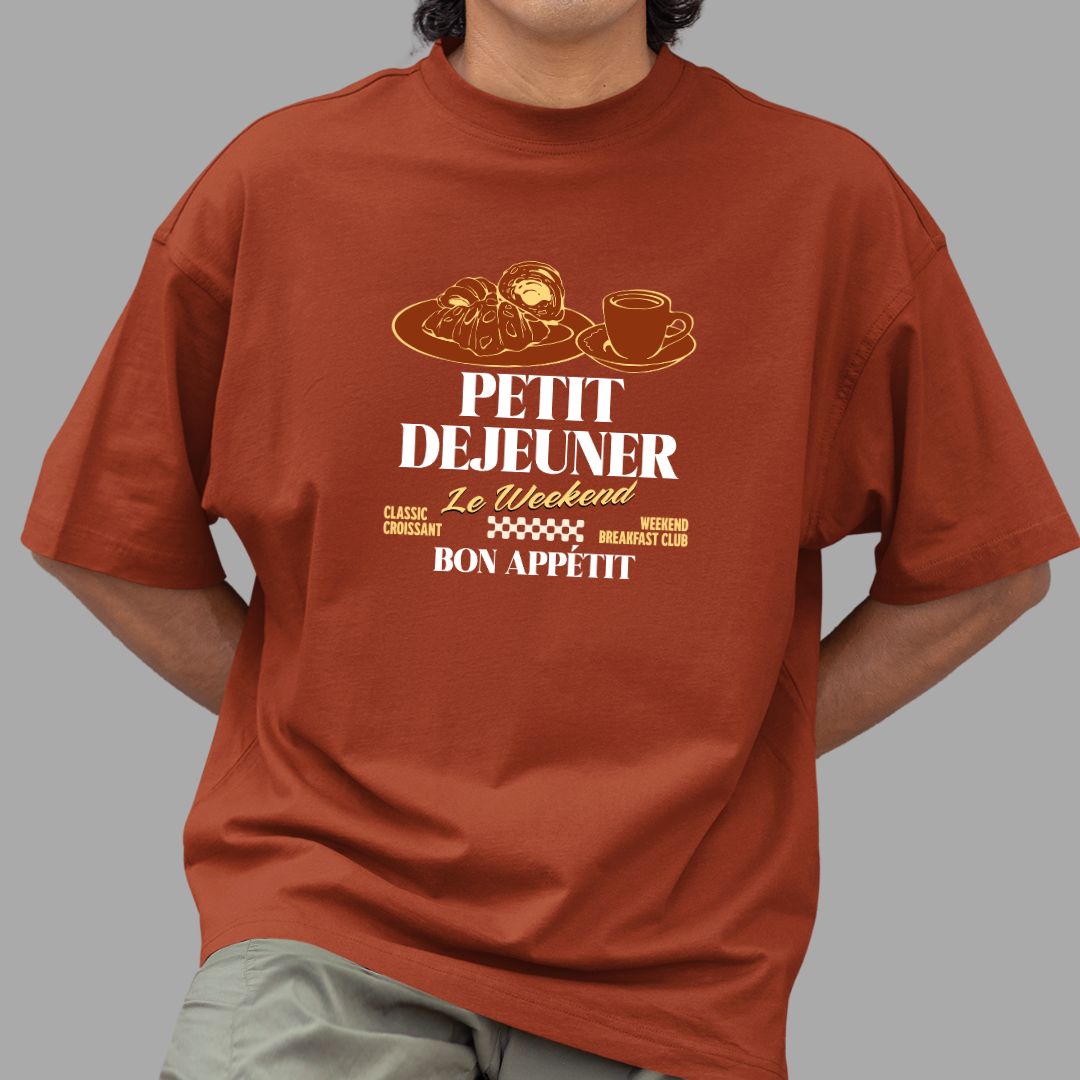 French Breakfast Over-Sized Tshirt