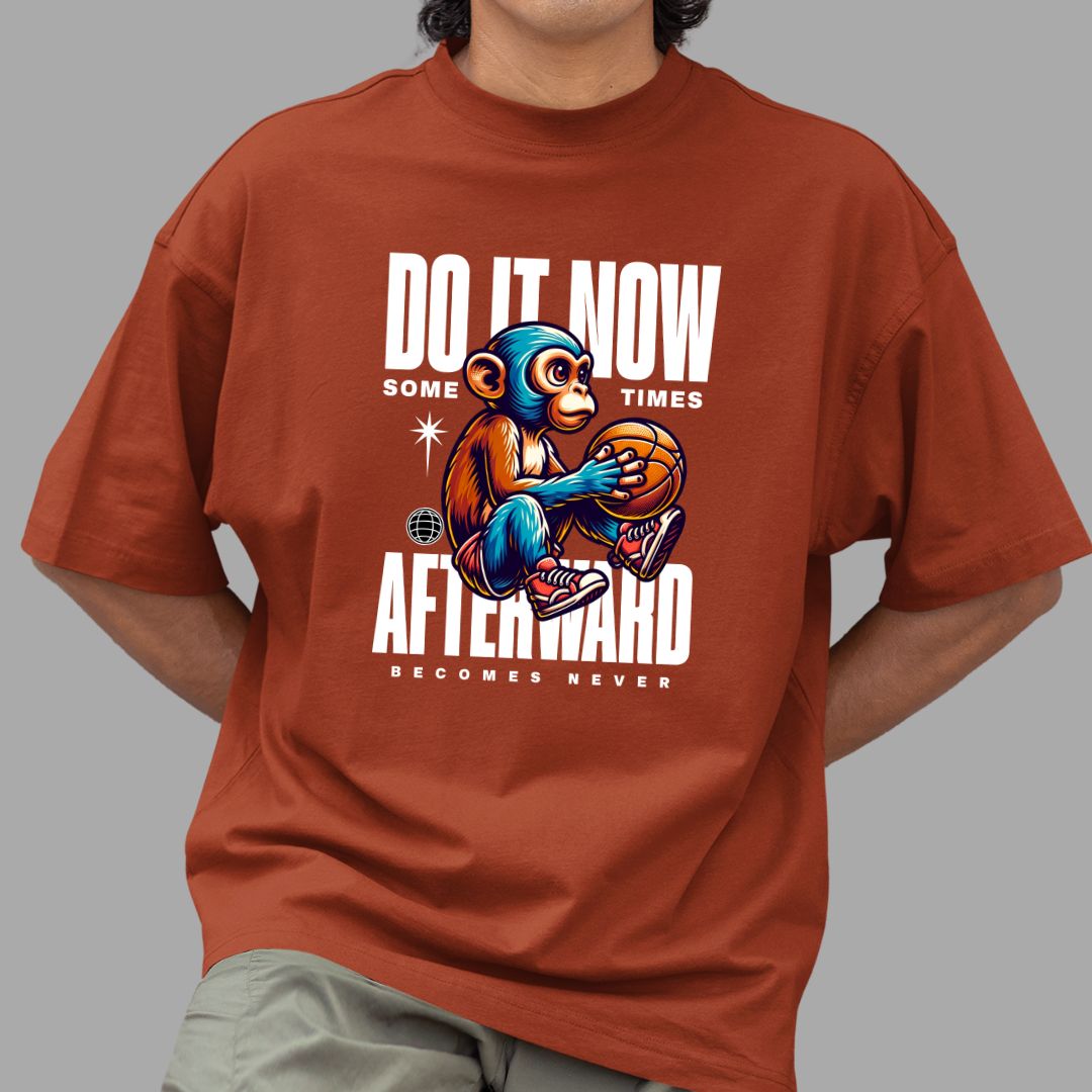 Do It Now Over-Sized T-shirt