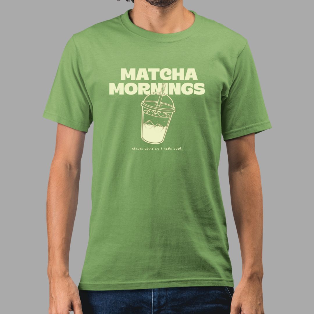 Macha Morning Normal-Fit T-shirt