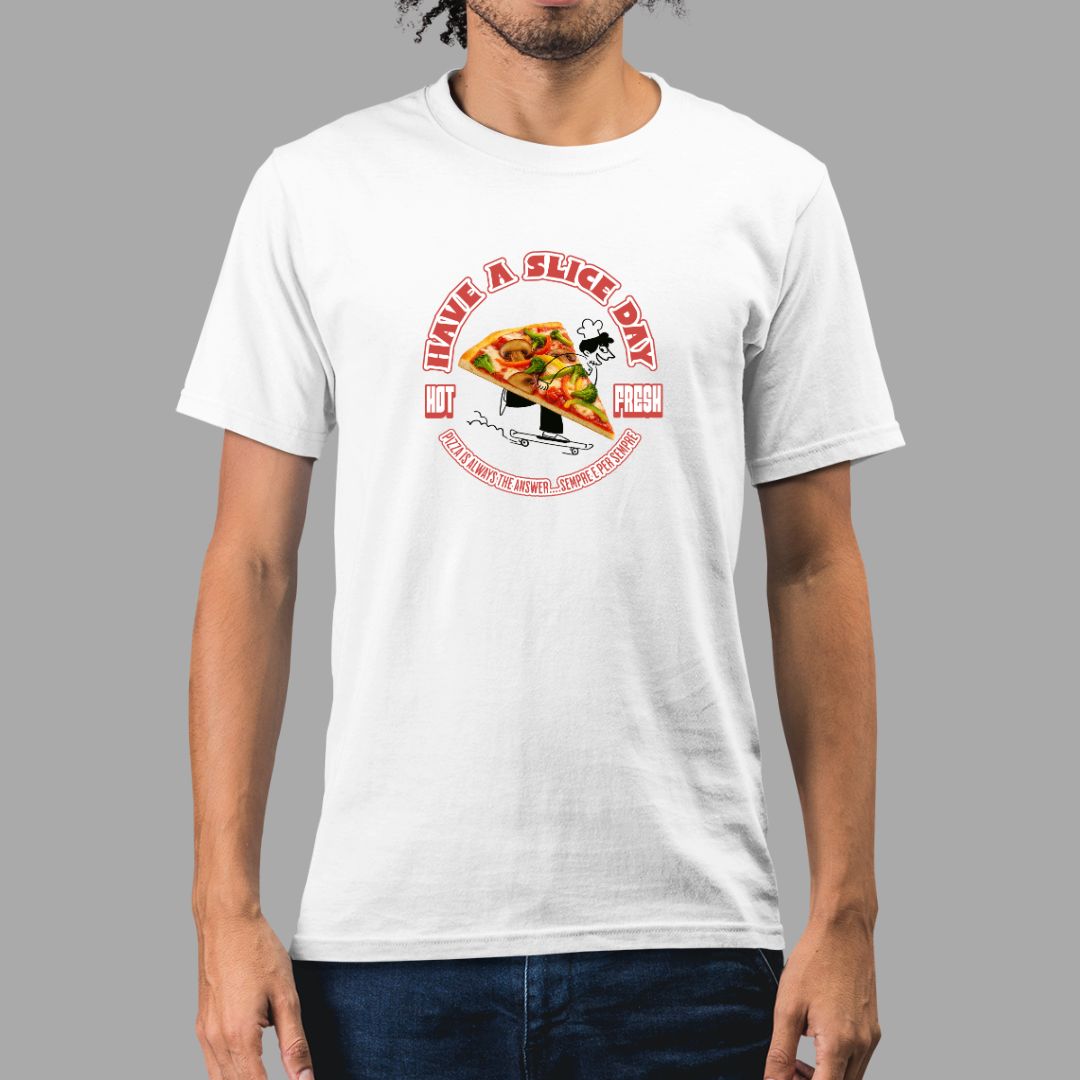 Pizza Slice A Day Normal-Fit Tshirt