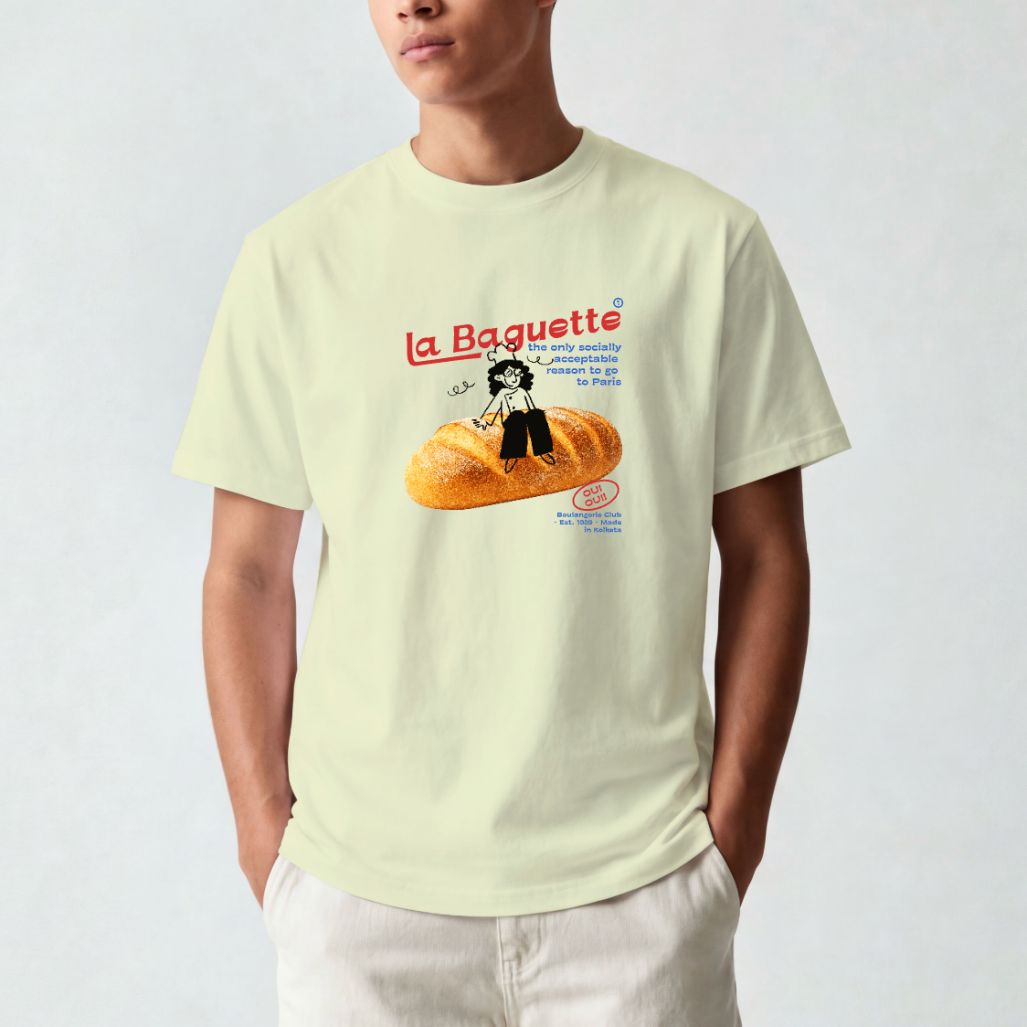 La Baguette Over-Sized Tshirt