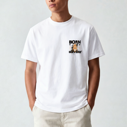 Born Survivor (Cockroach) Oversized T-Shirt