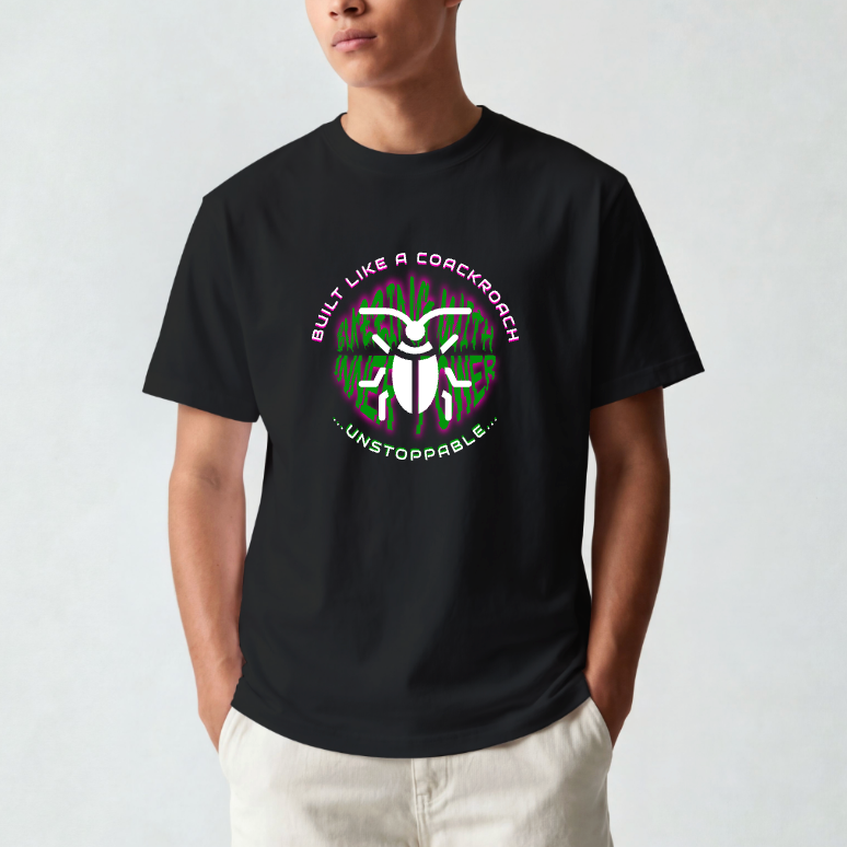 Built Like a Cockroach Oversized T-Shirt