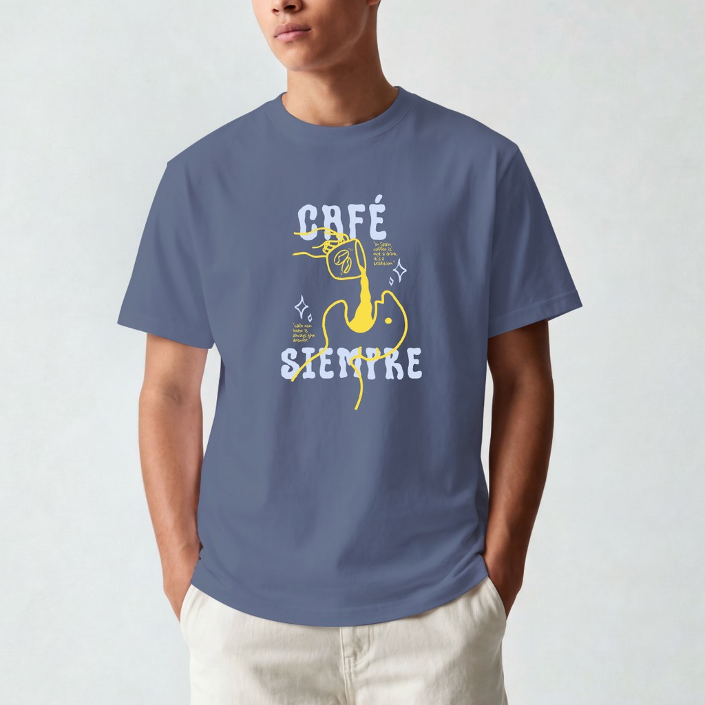 CAFÉ · SIEMPRE Oversized T-Shirt