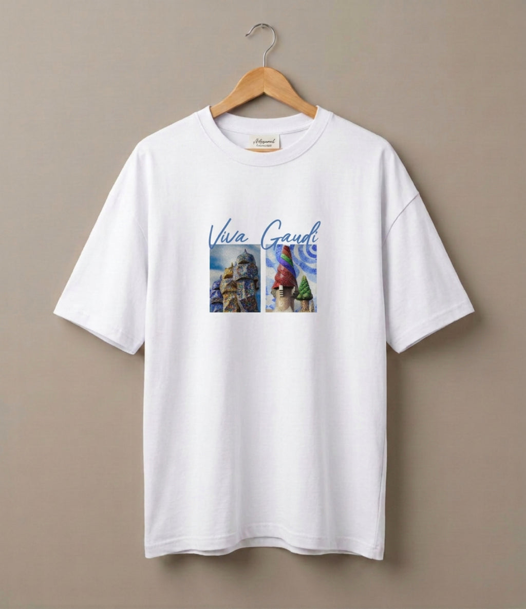 Viva Gaudi Over-sized Tshirt